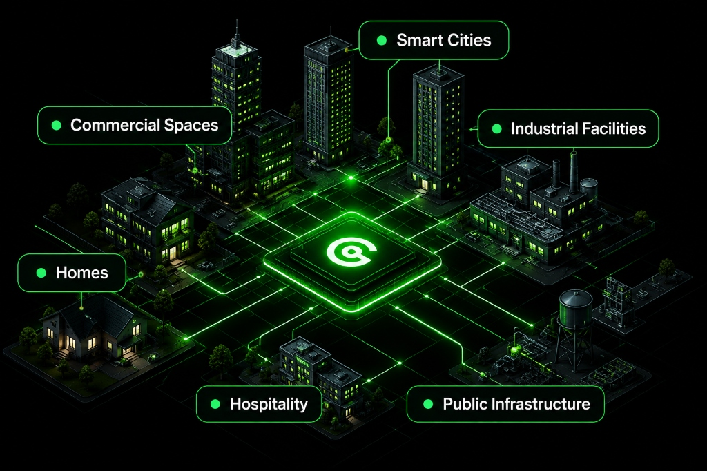 Grehni Smart Spaces Connected Campus Graphic